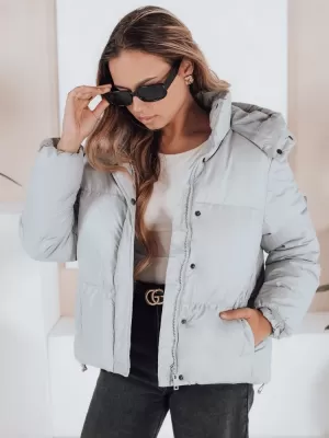 Дамско яке DSTREET TY5190 СВЕТЛО СИВО