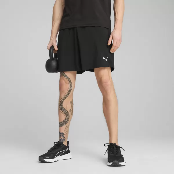  Къси панталони PUMA M TAD ESSENTIALS 7" WOVEN SHORT 52591001 PUMA BLACK 