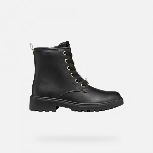  Ботуши за момиче GEOX CASEY HARRY POTTER J5620B000BCC9999 ЧЕРЕН 