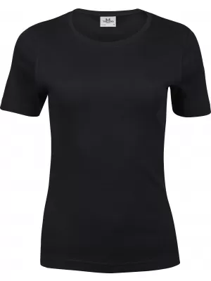 Дамска тениска TEE JAYS | TJ 580 ЧЕРЕН