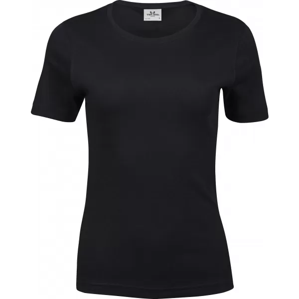  Дамска тениска TEE JAYS | TJ 580 ЧЕРЕН 