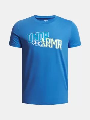 Момчешка тениска UNDER ARMOUR OVERLAY WM SS СИНЬО