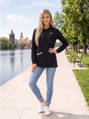 Дамска суитчър ALTISPORT GITA ЧЕРНО