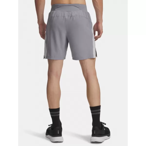  Мъжки шорти UNDER ARMOUR UA LAUNCH PRO 7'' SHORTS 1376508-036 СИВО 