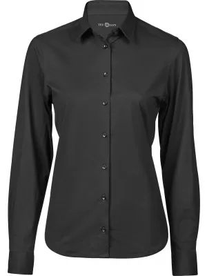 Дамска риза TEE JAYS | TJ 4031 ЧЕРЕН