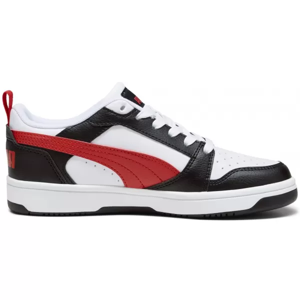  Бебешки обувки PUMA REBOUND V6 LO JR 39383304 PUMA WHITE/RED/BLACK 