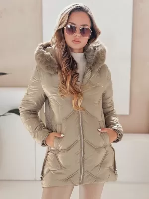 Дамско яке DSTREET TY5051 КАРАМЕЛ