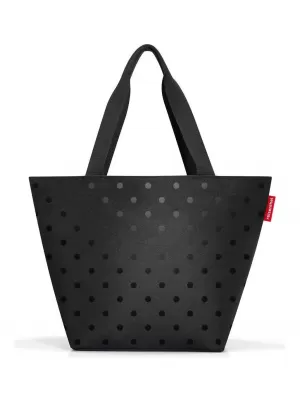 Чанта REISENTHEL SHOPPER M ЧЕРНИ ЛЪСКАВИ ТОЧКИ