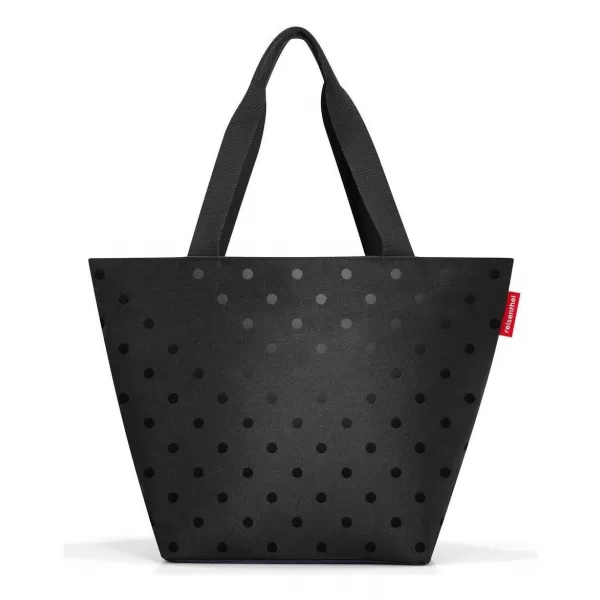  Чанта REISENTHEL SHOPPER M ЧЕРНИ ЛЪСКАВИ ТОЧКИ 