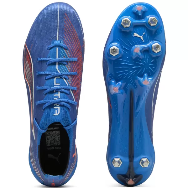 Ботуши PUMA ULTRA 6 ULTIMATE MXSG 10856101 УЛТРА СИН/БЯЛО/СВЕТЕЩО ЧЕРВЕНО 