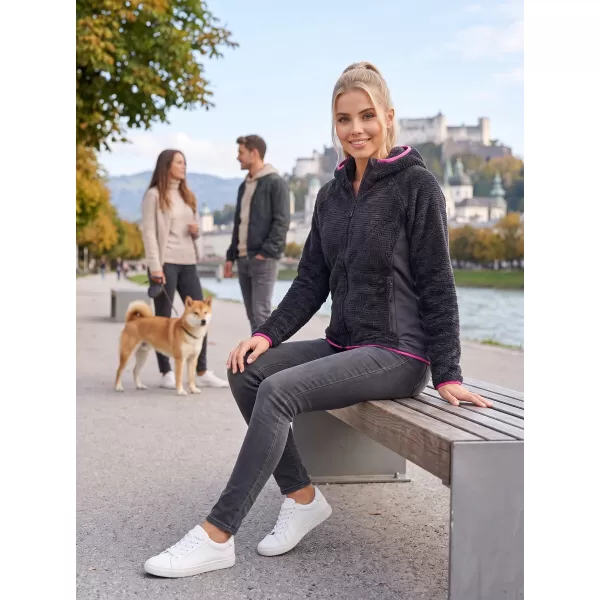  Дамски суичър ALTISPORT ACERA ЧЕРЕН 