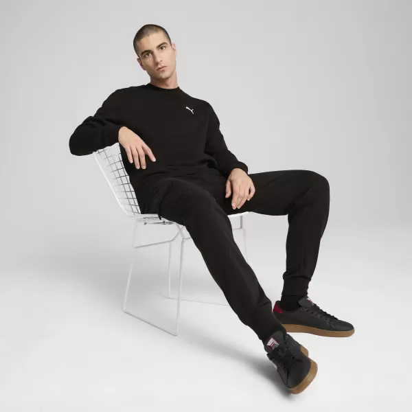  Мъжки суичър PUMA ESS CREW FL 68256601 PUMA BLACK 