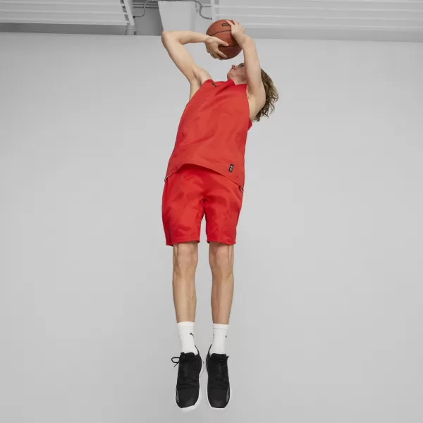  Мъжки фланелка PUMA REVERSIBLE PRACTICE JERSEY 67664003 PUMA RED 