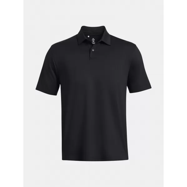  Мъжка тениска UNDER ARMOUR UA T2G POLO LB 1383255-001 ЧЕРЕН 