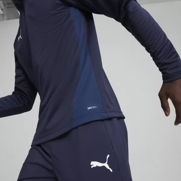  Риза PUMA TEAMGOAL TRAINING 1/4 ZIP TO 65862906 PUMA NAVY/WHITE/PERSIAN BLUE 