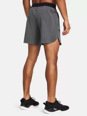 Мъжки шорти UNDER ARMOUR UA PEAK WOVEN SHORTS 1376782-025 СИВО