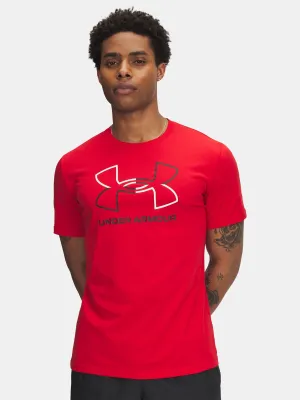 Мъжка тениска UNDER ARMOUR UA GL FOUNDATION UPDATE SS 1382915-601 ЧЕРВЕНО