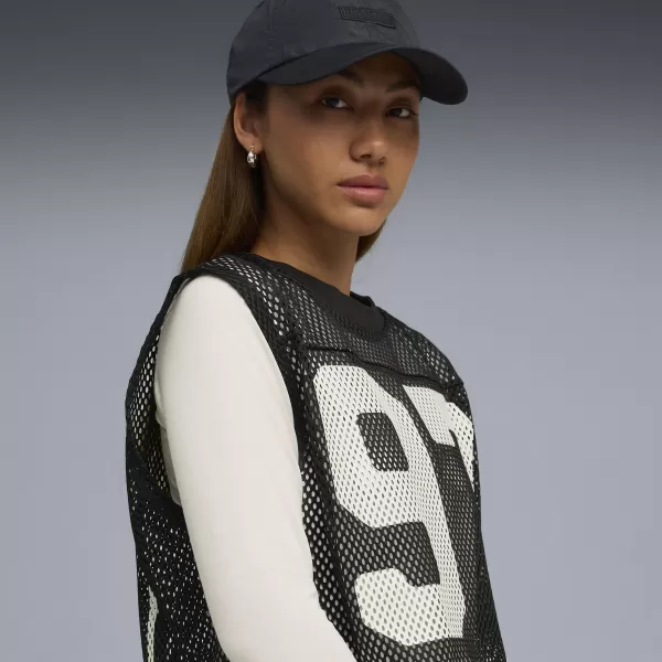  Топ резервоар PUMA X ROSÉ RELAXED MESH TOP 63380401 PUMA BLACK 