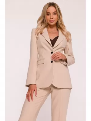 Дамско яке STYLOVE S417 БЕЖОВО