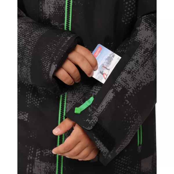  Ски яке за момчета KILPI ATENI-JB ZJ0102KI ЧЕРНО 