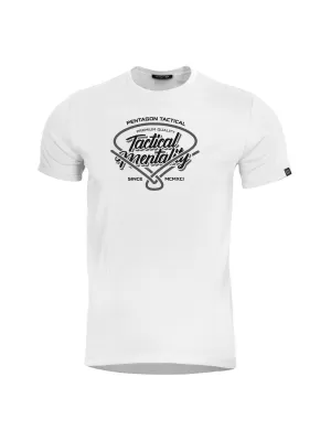 тениска PENTAGON AGERON TACTICAL MENTALITY K09012 БЯЛО