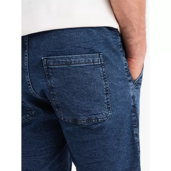  Къси панталони OMBRE OM-SRDS-0161 ТЪМНО СИНЬО 