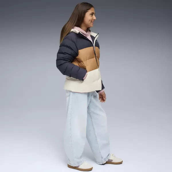  Детско яке PUMA SYNTHETIC HOODED PUFFER JACKET 68840416 НОВ ФЛОТ 