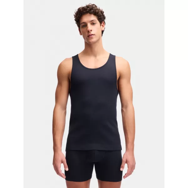  Мъжки потник UNDER ARMOUR M UA PERF COTTON TANK-2PK 6007622-001 ЧЕРЕН 