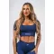 Оформящ безшевен топ топ FLOW SEAMLESS 499 BLUE Nebbia