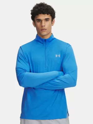 Мъжка тениска UNDER ARMOUR UA LAUNCH 1/4 ZIP 6005542-402 СИНЬО