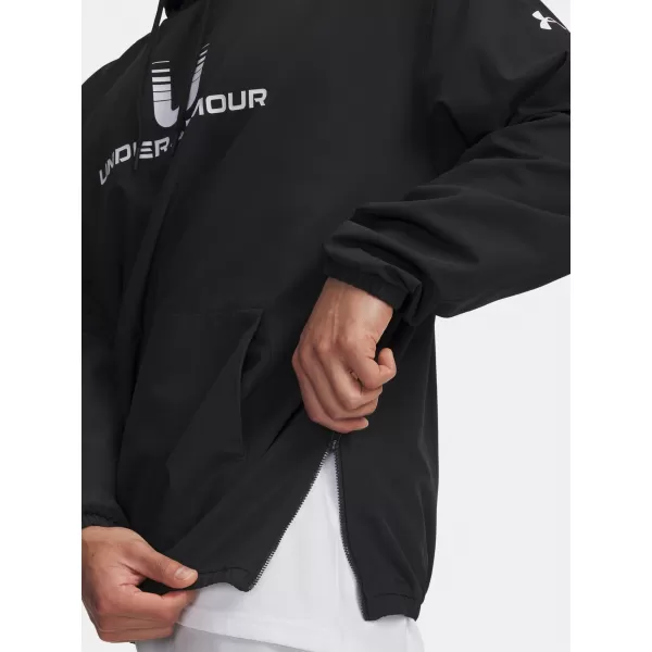  Мъжки суичър UNDER ARMOUR UA UNSTOPPABLE WVN HOODIE 6003864-001 ЧЕРЕН 