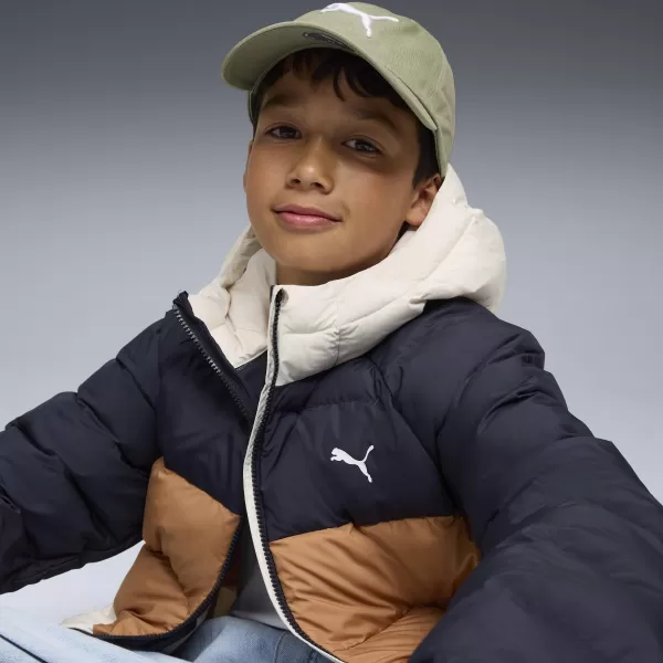  Детско яке PUMA SYNTHETIC HOODED PUFFER JACKET 68840416 НОВ ФЛОТ 