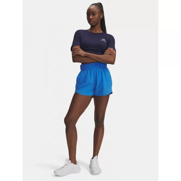  Дамски шорти UNDER ARMOUR UA VANISH 3IN SHORT 1376935-402 СИНЬО 