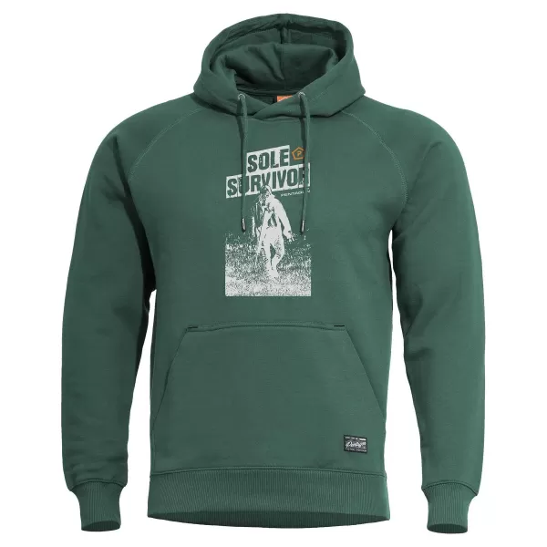 Суичър PENTAGON PHAETON HOOD SWEATER K09021-SS83 СПРИНГБОК ЗЕЛЕНО 