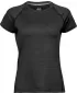 Дамска тениска TEE JAYS | TJ 7021 ЧЕРЕН МЕЛАНЖ