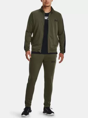 Мъжки комплект UNDER ARMOUR UA KNIT TRACK SUIT 1357139-390 ЗЕЛЕНО