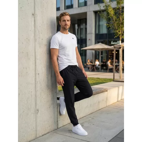  Мъжки панталон ALTISPORT ATS JOGGER CLASSIC - FIT ЧЕРЕН 
