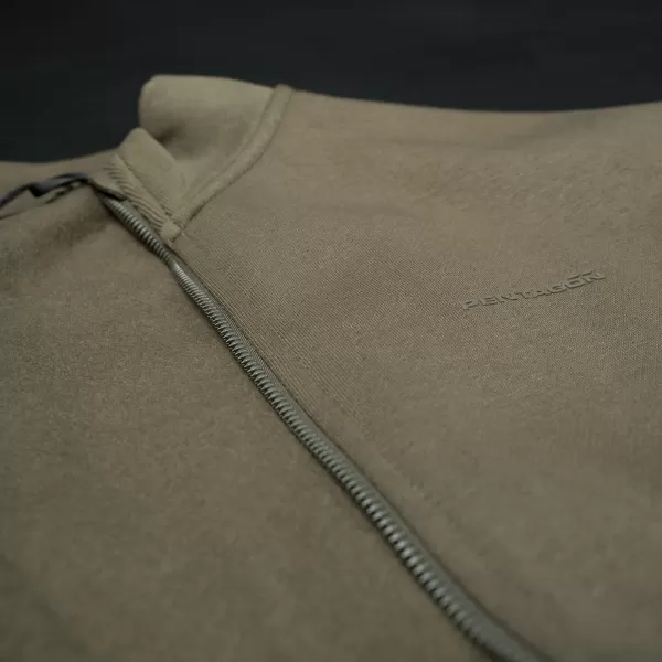  Суичър PENTAGON HIGHNECK SWEATER K09052 КАФЯВО СИВО 