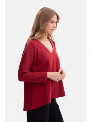Дамска блуза BEWEAR B304 КЕСТЕНЯВО