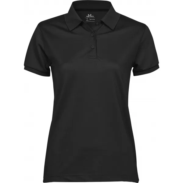 Дамска тениска TEE JAYS | TJ 7001 ЧЕРЕН 