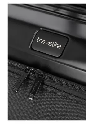 куфар TRAVELITE NEXT 4W S FRONT POCKET ЧЕРЕН