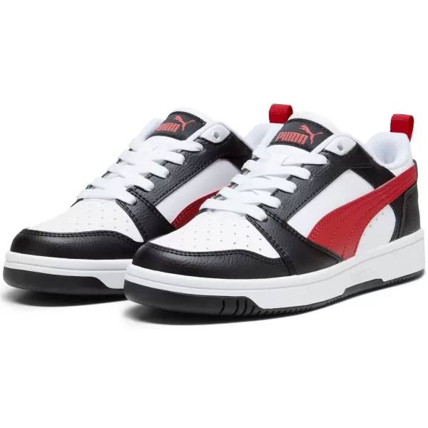  Бебешки обувки PUMA REBOUND V6 LO JR 39383304 PUMA WHITE/RED/BLACK 