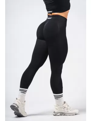 Оформящ безшевен клин с максимално лицеви опори FLOW SEAMLESS 497 BLACK Nebbia