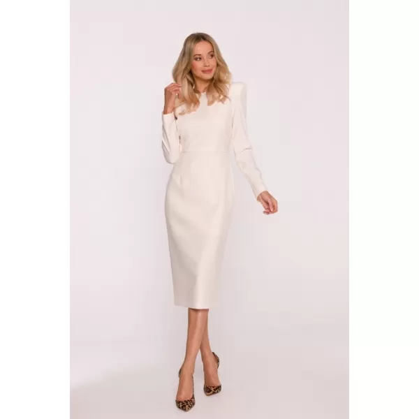  Рокля STYLOVE S412 СЛОНОВА КОСТ 