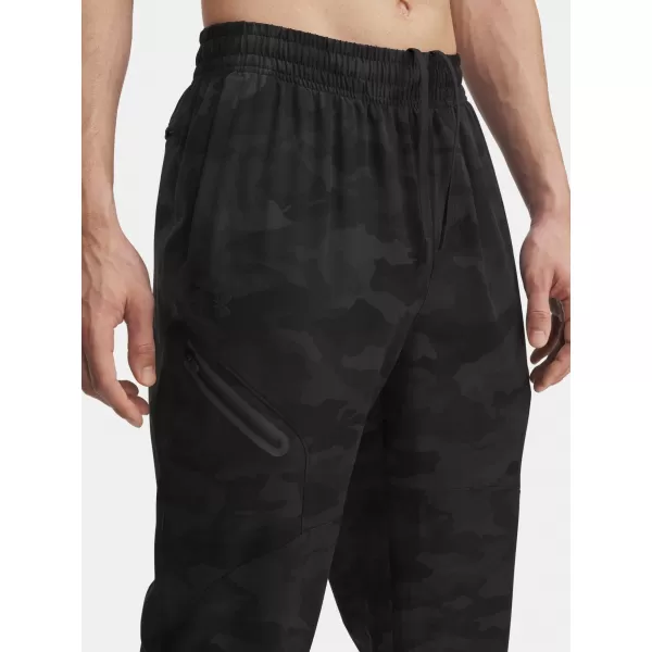  Мъжки спортен панталон UNDER ARMOUR UA UNSTOPPABLE WOVEN JOGGER 1388823-005 ЧЕРЕН 