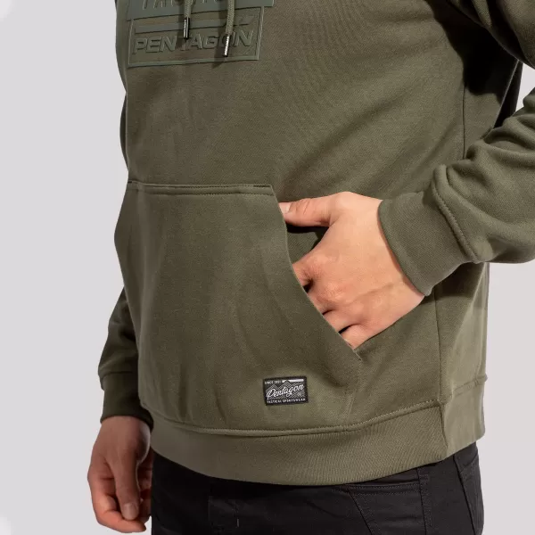  Суичър PENTAGON PHAETON HOOD SWEATER K09021-DT01 ЧЕРЕН 