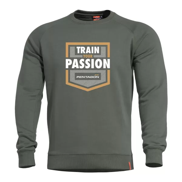  Суичър PENTAGON HAWK SWEATER K09019-TP06 КАМУФЛАЖНО ЗЕЛЕНО 