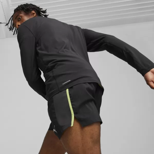  Спортна тениска PUMA RUN CLOUDSPUN 1/4 ZIP 52499201 ПУМА ЧЕРНА 