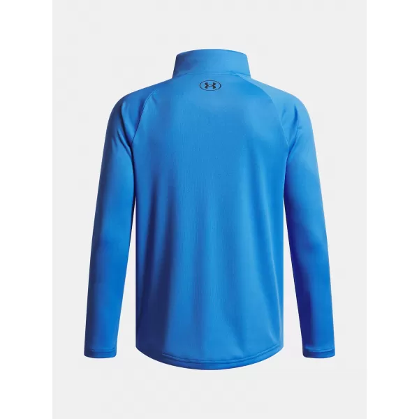  Момчешка тениска UNDER ARMOUR UA TECH 2.0 1/2 ZIP 1363286-402 СИНЬО 