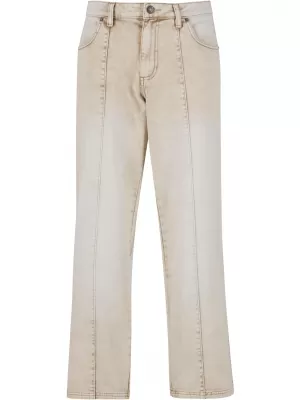 Мъжки дънки URBAN CLASSICS TB7605 БЯЛО МРЪСНО ИЗПРАНО
